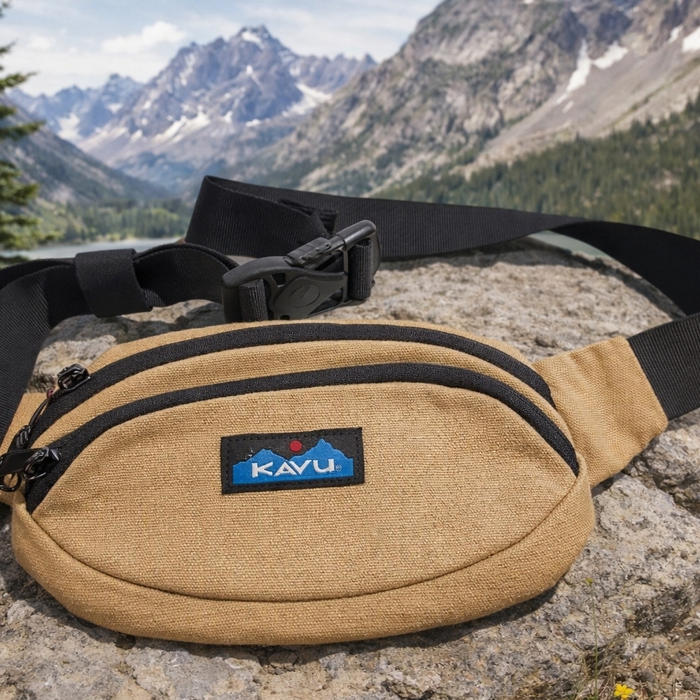 KAVU Tan Belt Bag